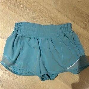Blue Lululemon Hotty Hot Low-Rise Lined Shorts 2.5
